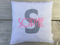 Preview: Schmusekissen Modell Sophie - personalisierbar