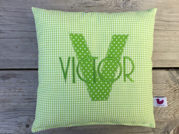 Schmusekissen Modell Victor (personalisierbar)
