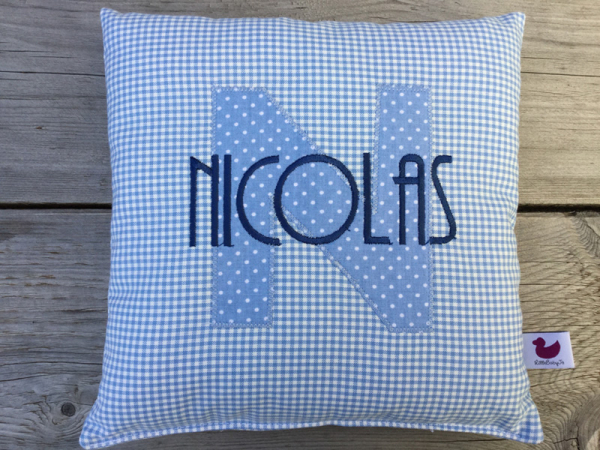 Schmusekissen Modell Nicolas (personalisierbar)