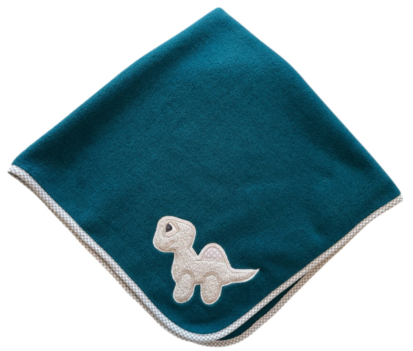 Babydecke mit Dino