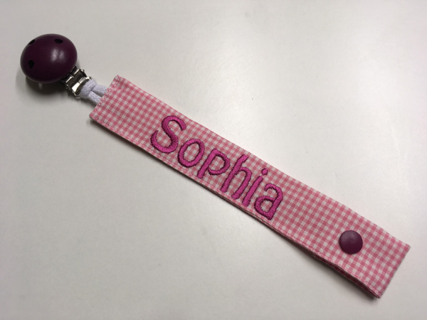 Schnullerband mit Name